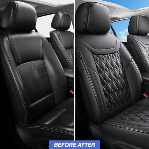 Seat Covers Car Seat Covers Full Set (Black / Full Set)