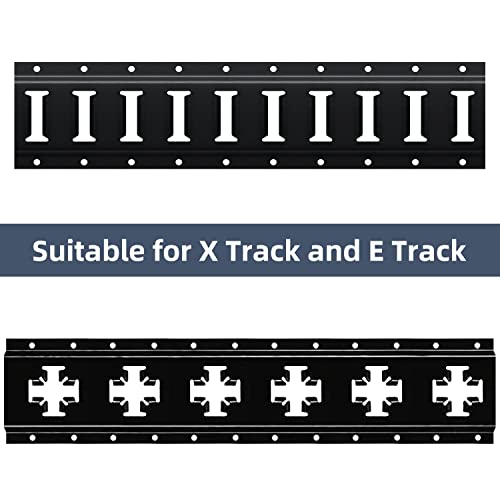 6 PCS E Track J Hooks Heavy Duty Steel Hanger (6 Pieces)