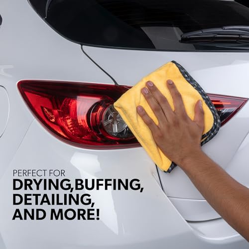 Professional Microfiber Towels (Yellow)
