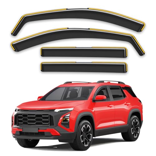 Window Visors Rain Guards for Chevy (Fit for 2025 2026 Chevy Equinox)