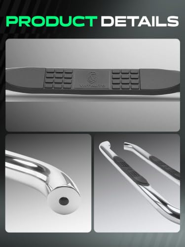 3 Inch Running Boards for Chevy & GMC (Regular Cab / 3 Inches)