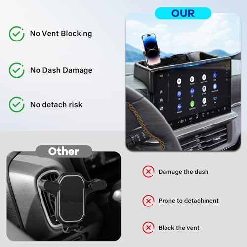 Car Phone Holder Fit for 2025 2026 Ford Explorer (For Ford Explorer 2025 2026 13.2inch)