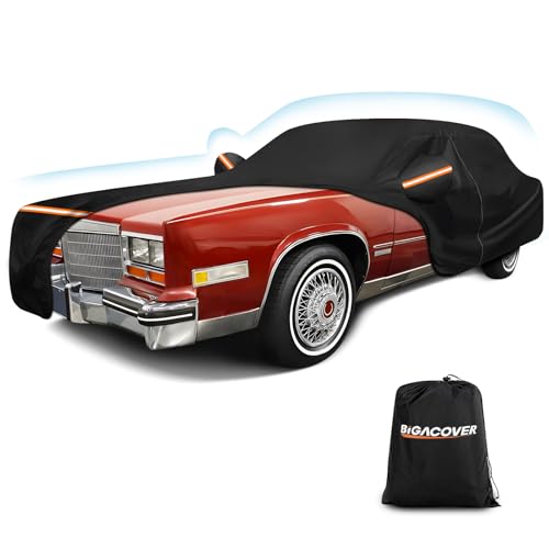 Car Cover for Cadillac Eldorado Biarritz (Black / for Cadillac Eldorado Biarritz 1979-1991)