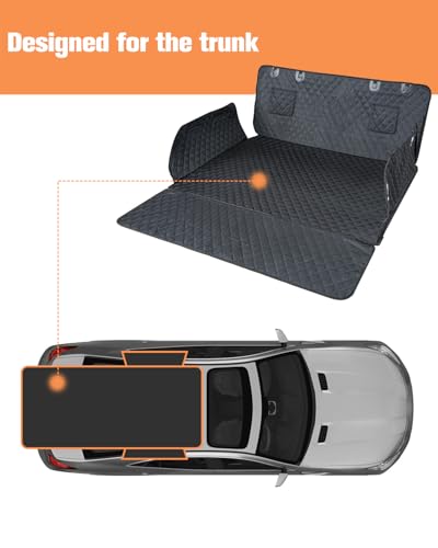 SUV Cargo Liner for Dogs (black - 2 Pockets / L)