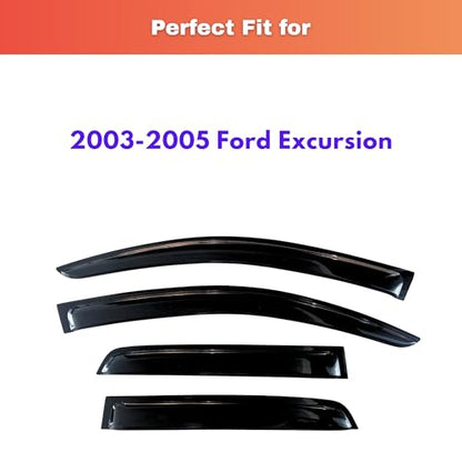 Rain Guards Fit for 2003 (2003-2005 Excursion)