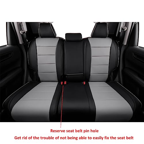 Custom Seat Covers for KIA Sportage LX 2023 (Black/Gray / 2023-2026 Sportage LX (No Hybrid ))