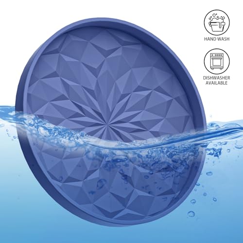 Car Coasters for Cup Holders [4 Pack] (4pack-navy Blue)