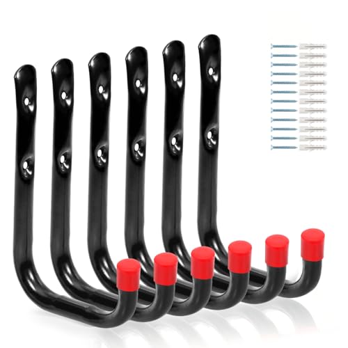 Heavy Duty Garage Storage Hooks (7.9Inch x 5.9Inch)