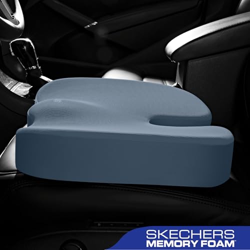 Memory Foam Seat Cushion (Blue)
