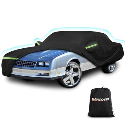 Car Cover for Chevy Monte Carlo 1970 (Black / for Chevy Monte Carlo 1970-1988)