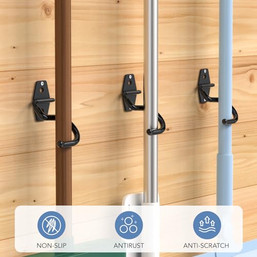 6 Pack Metal Garage Hooks (S Hook / Orange S Hook)