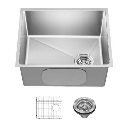 Fairlane 21 in Undermount Single Bowl Stainless Steel Kitchen Sink (21 Inch / Single Bowl — Undermount)