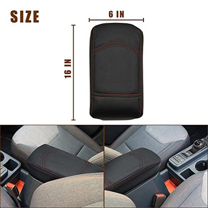 Armrest Cover for Ford Maverick 2022 (6) 22+ |Maverick| Black, Regular)
