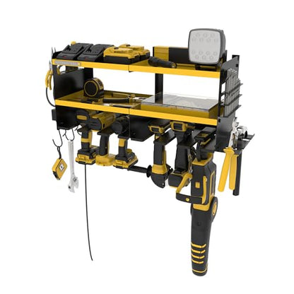 Power Tool Organizer Wall Mount (Yellow)