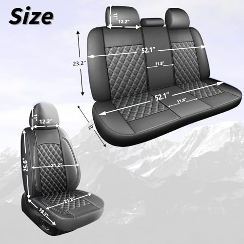 Front Car Seat Cover (N3 Gray / Front Seat)
