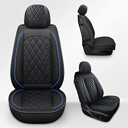 Front Ram Seat Cover for 2009 (Black And Blue / Front (2PCS))