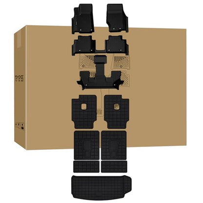 Floor Mats & Cargo Liner for 2021 (2021-25|CherokeeL6|full Set)