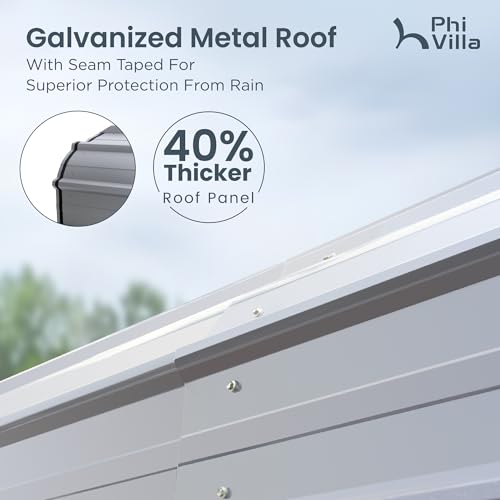 12x25ft Carport (Gray / 12x25ft)