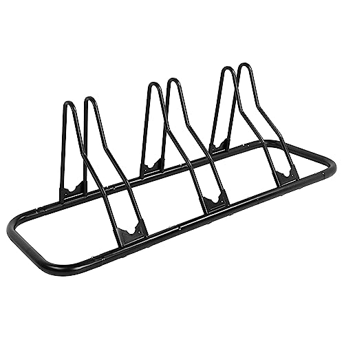 Bicycle Floor Parking Rack Stand (3 Bikes / Classic)