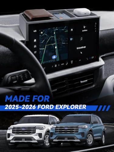 for Explorer Dashboard Center Console Organizer 2025 2026 Ford Explorer (for 2025-2026 Ford Explorer)
