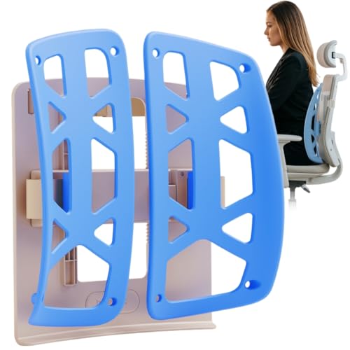 Lumbar Support Pillow for Office Chair (Blue)