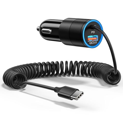 Car Charger USB C (Black / 1-Pack)