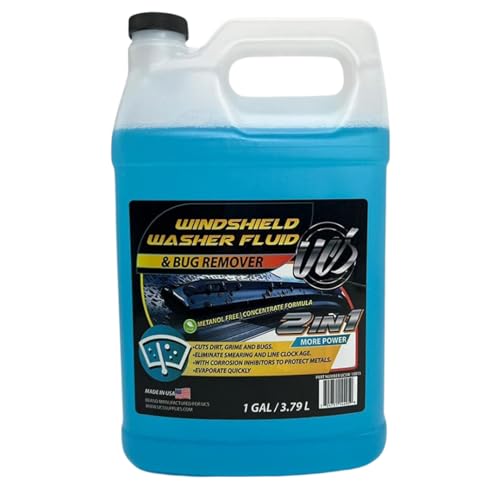 Windshield Washer Fluid 2 (Blue / 128 Fl Oz (Pack of 1))