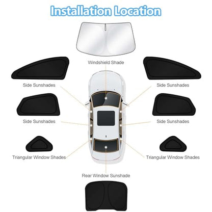 Car Window Shades for 2013 (FOR | Fusion 2013-2021)