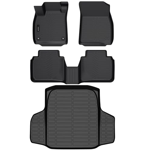 AXUKO All Weather Floor Mats Cargo Mat for Honda Accord 2023