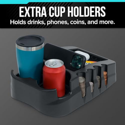 Universal Car Floor Center Console with Dual Cup Holders