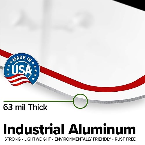 Custom Sign Custom Sign for Business (Header - Horizontal / 12x18 - Aluminum)