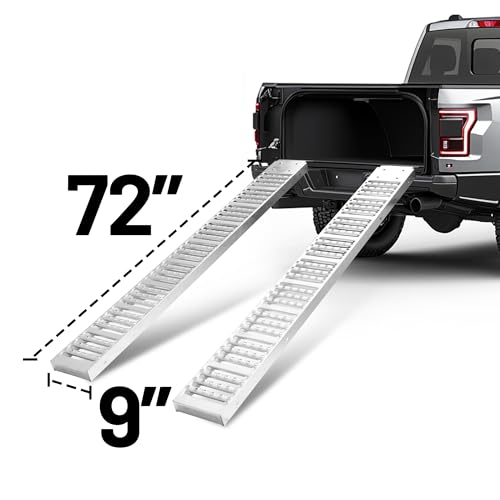 72" x 9" Steel Truck Ramps (Steel Loading Ramp+1000LBS+72"x9")