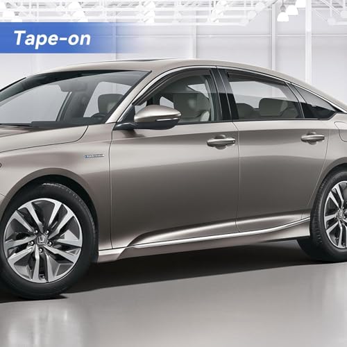 Window Visors Rain Guards for 2018 (2018-2023 Honda Accord)