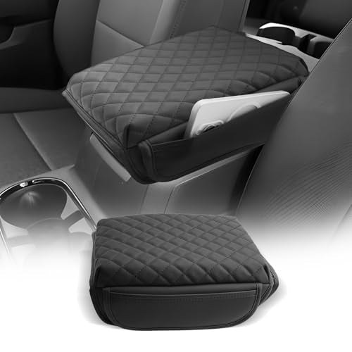 for 2023 2025 2026 GMC Canyon Center Console Cover Armrest Box Cover for Canyon (Canyon 2023-2026 Thickened with Side Pocket)