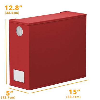9 Pack Bed Sheet Organizers and Storage (9 pcs / Red)