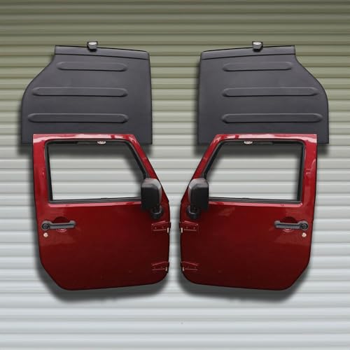 Garage Wall Freedom Panel & Wrangler Door Storage Hangers Combo Kit