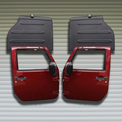 Garage Wall Freedom Panel & Wrangler Door Storage Hangers Combo Kit