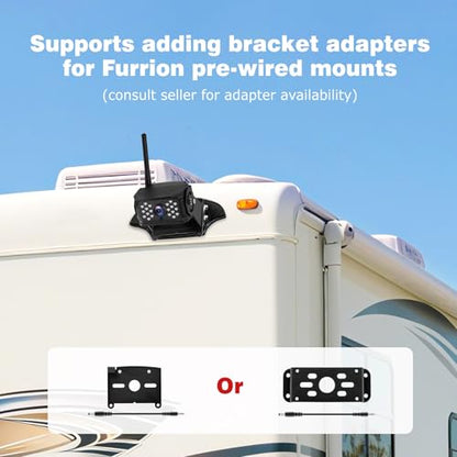 10.1" Wireless RV Backup Camera System (10.1" 4-Cam)