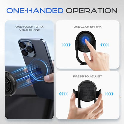 Magnetic Car Phone Holder for 2019 (Auto-Look+Magnetic / Toyota RAV4 2019-2025(7/8-In))