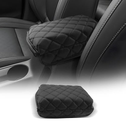 for Kia Seltos 2021 (Seltos 2021-2026 Thickened Black Leather)