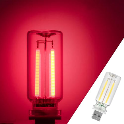 1 Pack Car LED Lights Interior (1 pack / red)