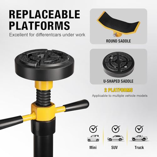 3 4 Ton Underhoist Support Stand with Two Wheels (3/4 ton with Two Wheels)