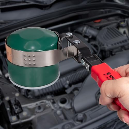 Medium Oil Filter Wrench Adjustable Swivel Oil Filter Removal Tool (Medium: 4" - 4-3/8")