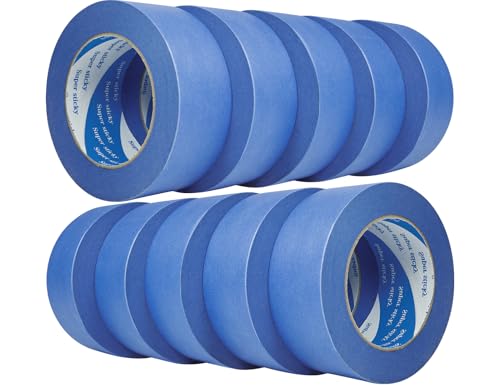 10 Rolls Blue Painters Tape 2 Inch