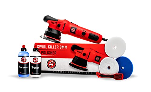 9mm Dual Action Car Polisher (Polishing Kit (7 Items))
