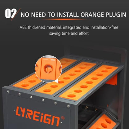 CNC Tool Organizers Service Rolling Carts (CAT/BT40-56CAP)