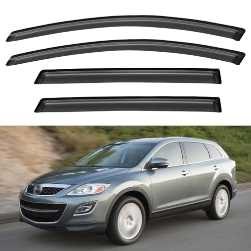 Window Visors Rain Guards for 2007 (2007-2015 Mazda CX-9)