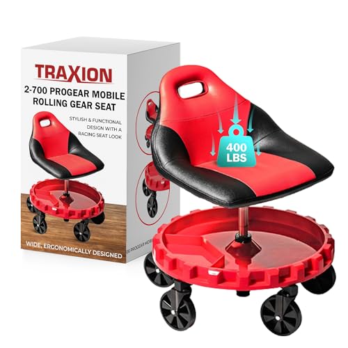 2 700 ProGear Mobile Rolling Gear Seat W (Red)