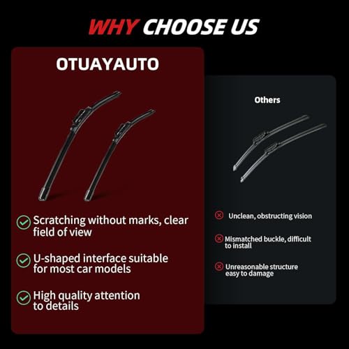 Windshield Wiper Blades (26"+18"+11")
