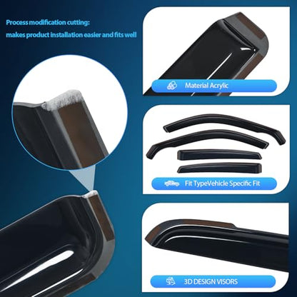 Rain Guards for Honda Civic Hatchback 2022